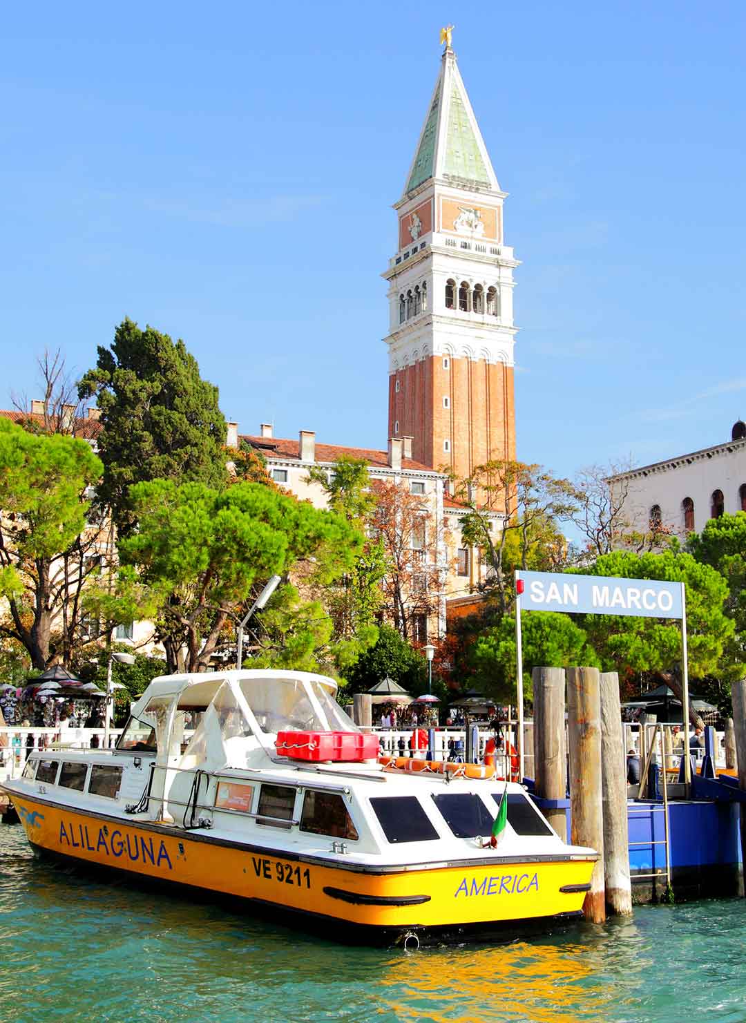 Image of Alilaguna water shuttle in Venice