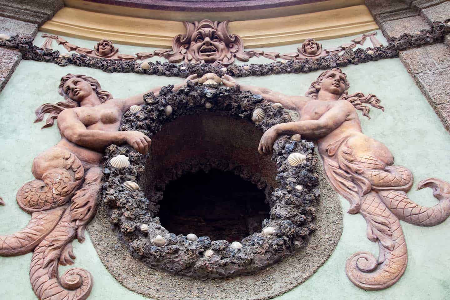 Image of Baroque decoration at Vrtba Garden in Prague