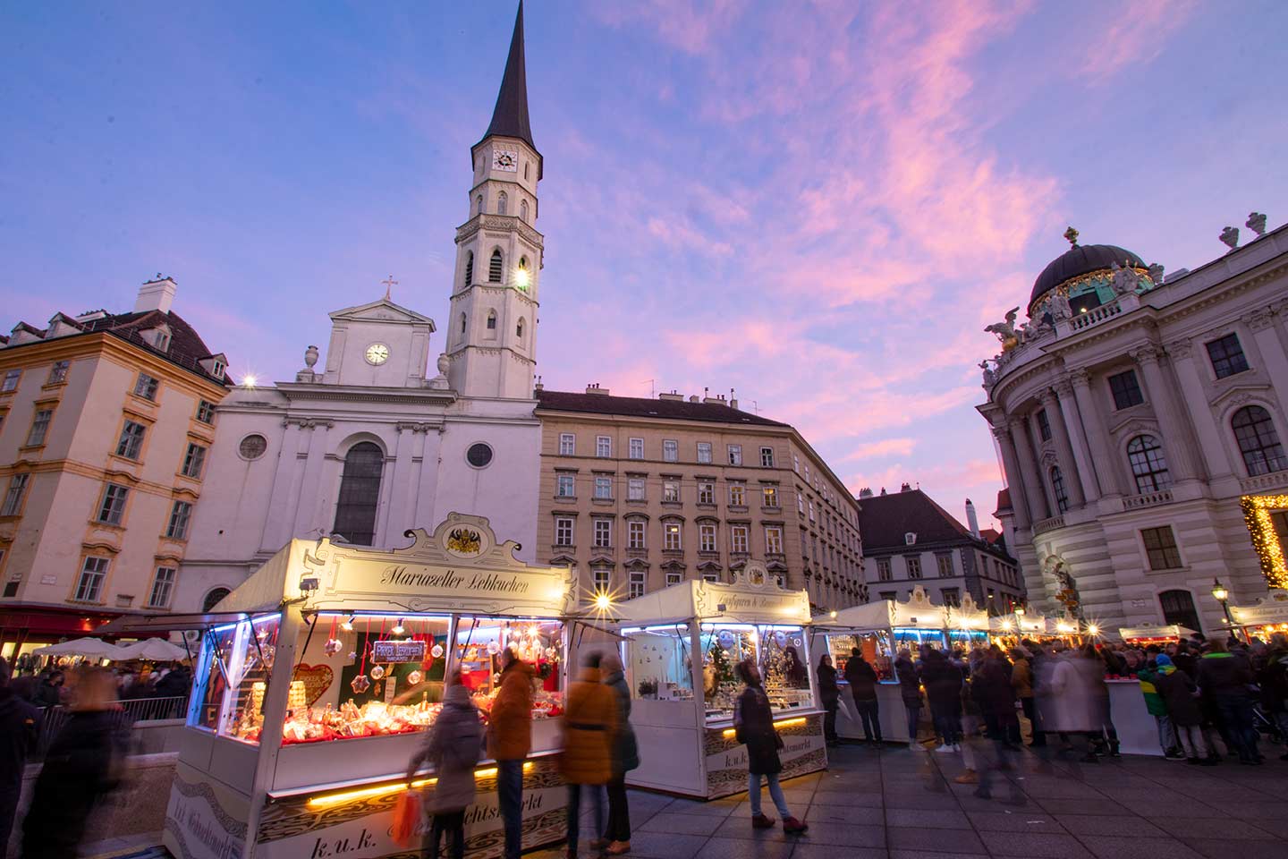 Image of the Michaelerplatz Christmas Market Vienna