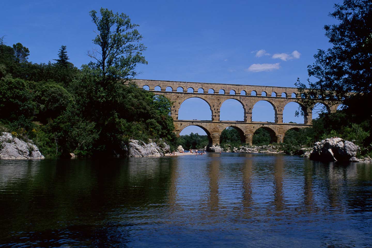 Image of the Pont du Gard Aqueduct France