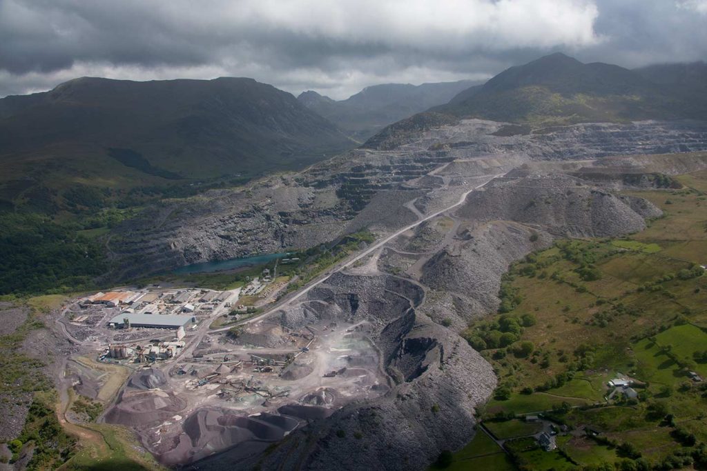 Image of Penrhyn Quarry North Wales UK