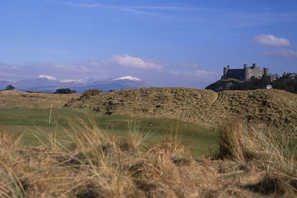 Image of royal St David's Golf Club Harlech Wales UK