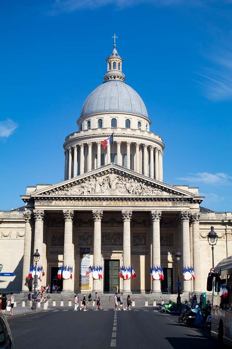 Image of the Pantheon Paris France