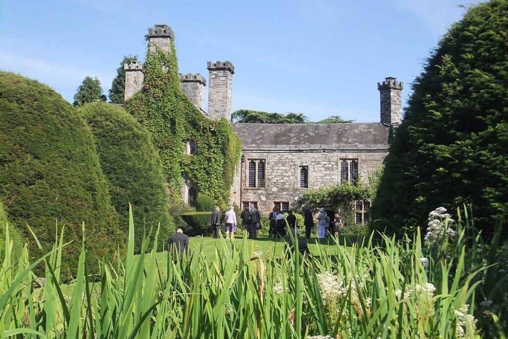 image of Gwydir castle llanrwst north Wales uk