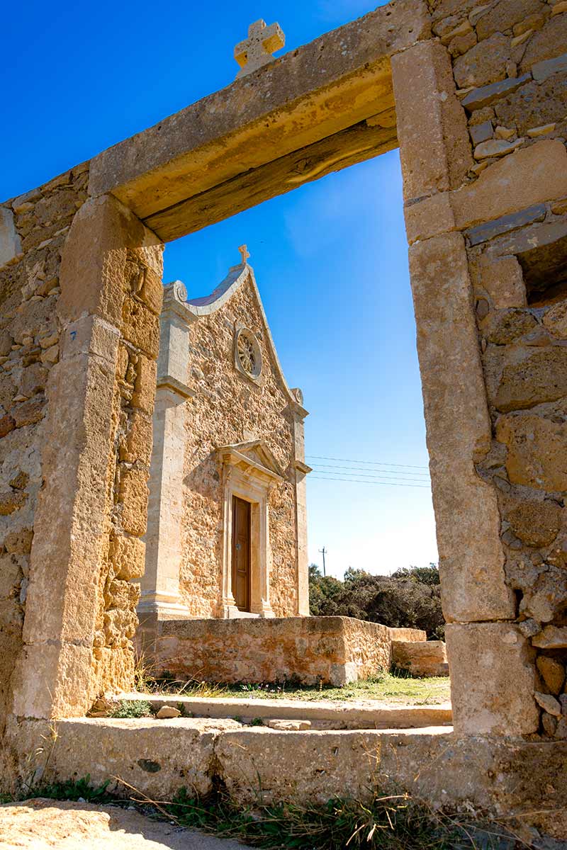 image of mini toplou monastery lassithi crete greece
