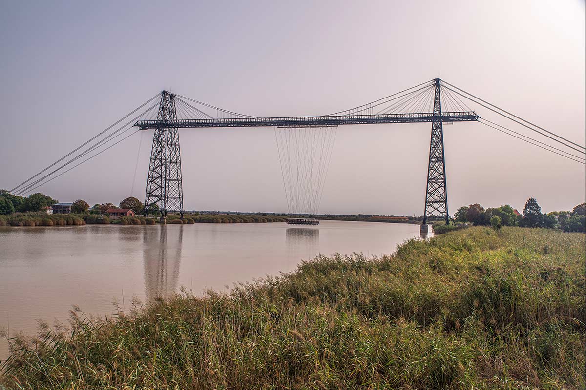 image of Rochefort transporter bridge charente france