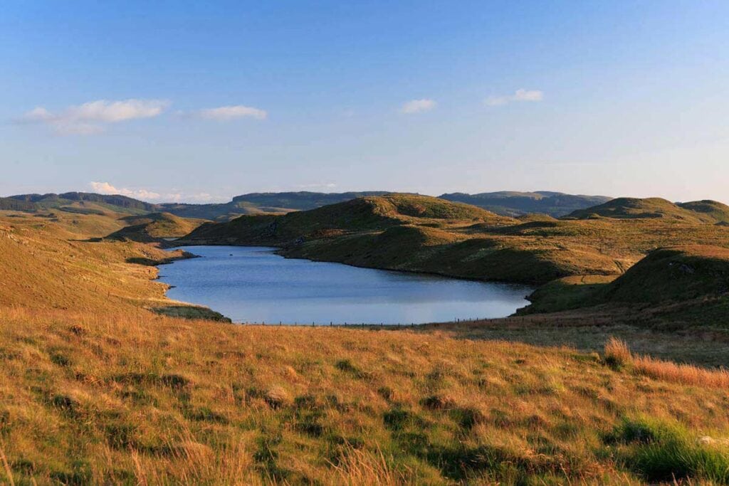image of Teifi pools lakes Cambrian Mountains mid Wales uk