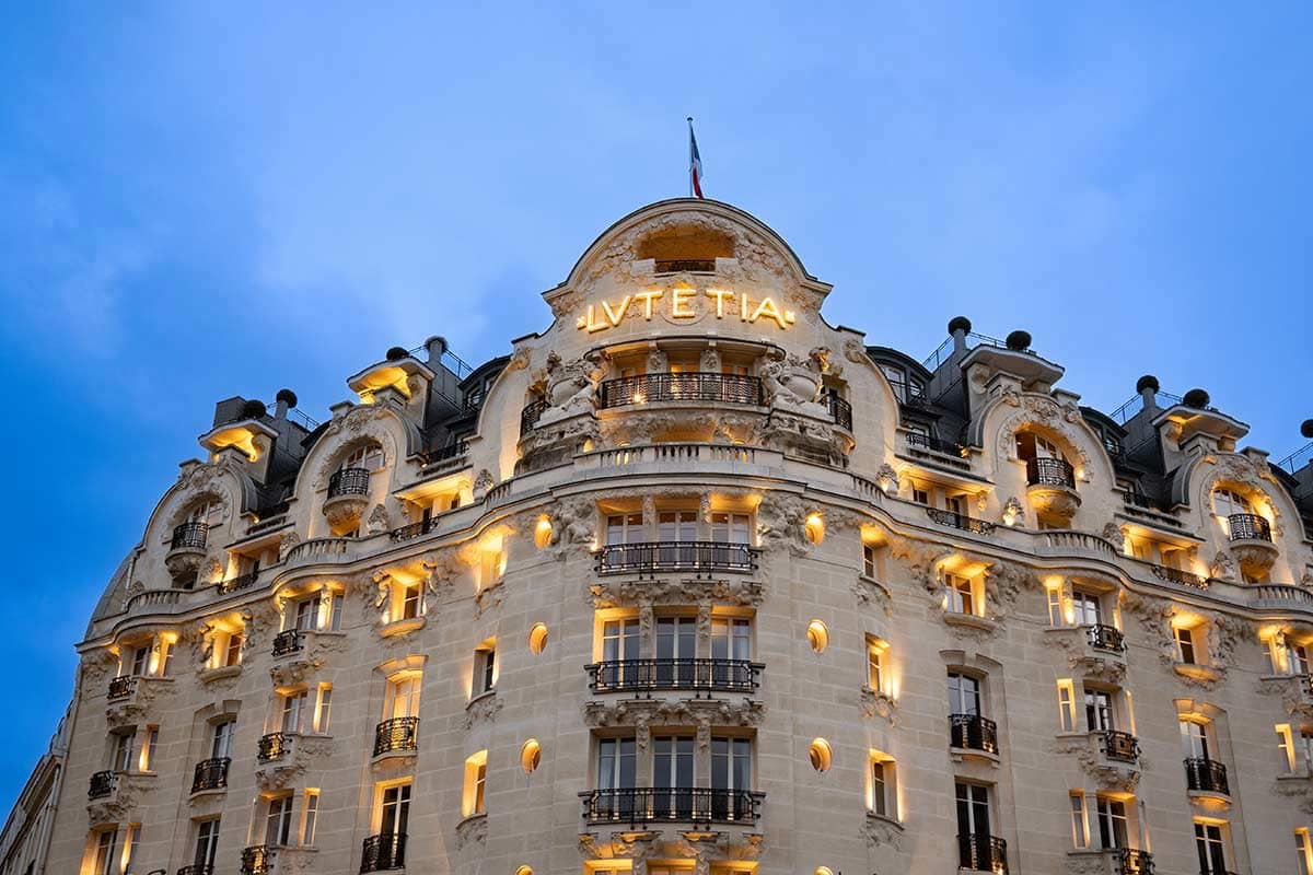 image of mandarin oriental Lutetia hotel Paris france