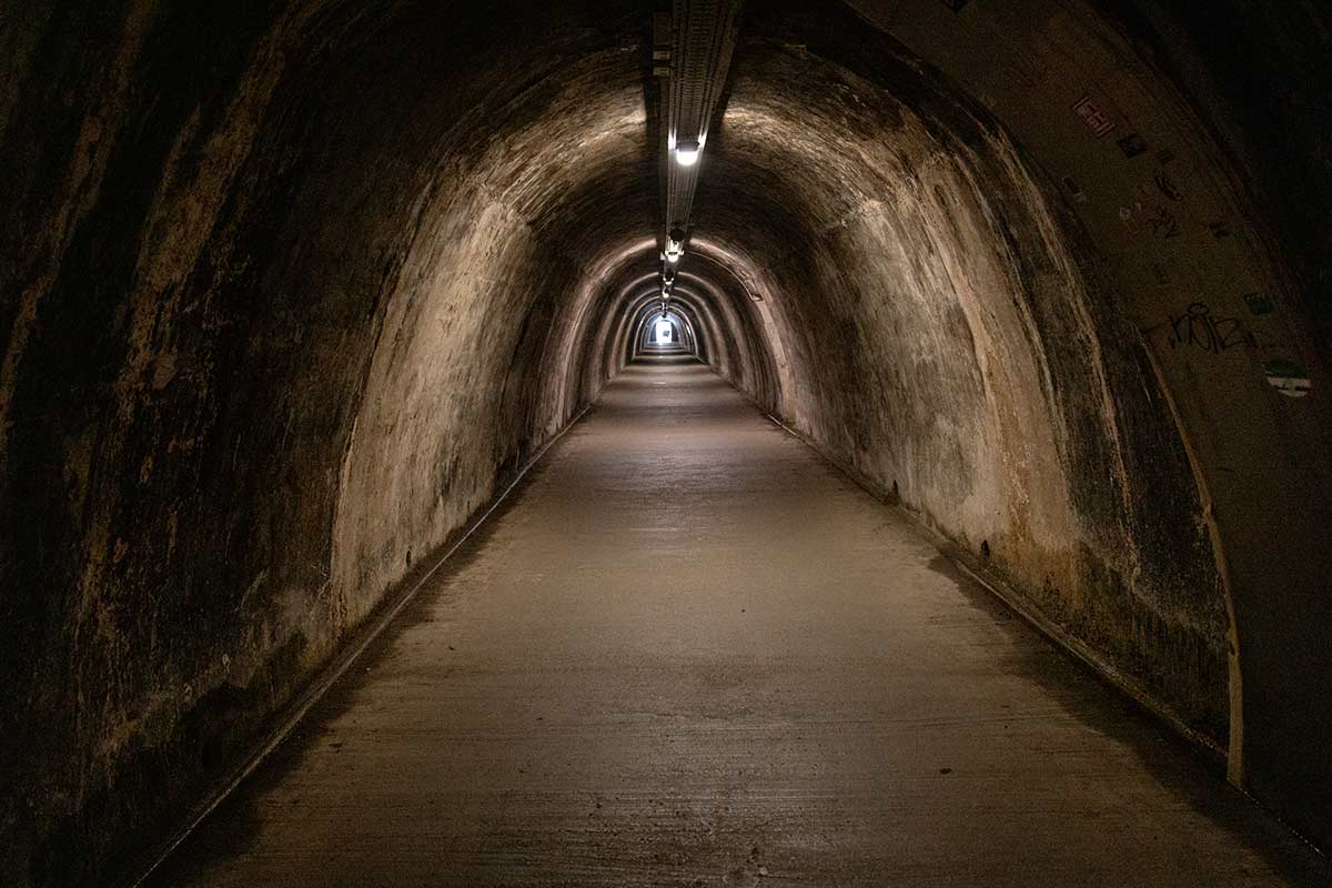 image of grace tunnel zagreb croatia