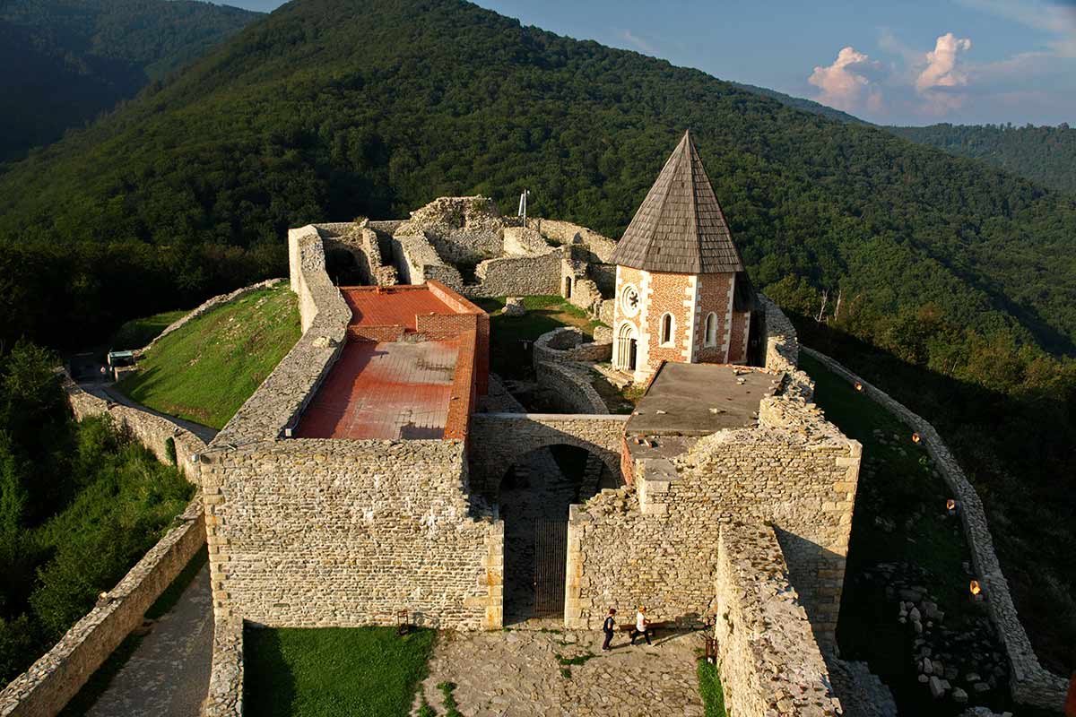 image of medvedgrad castle zagreb Croatia