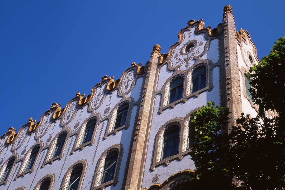 image of former post office savings bank Budapest hungary