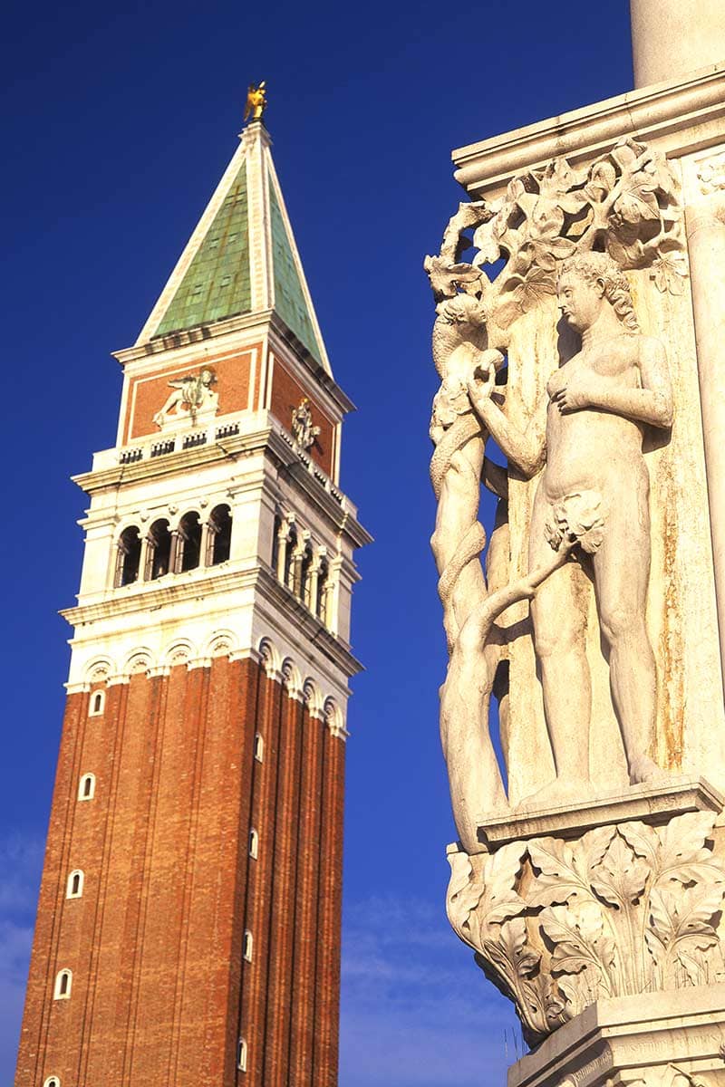 image of st mark's campanile venice Veneto italy