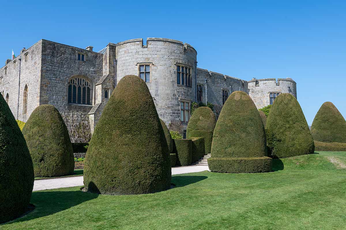 image of Chirk Castle wrexham county north Wales uk