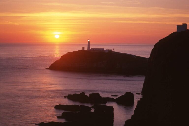 things to do in holyhead image of south stack lighthouse holyhead Wales uk