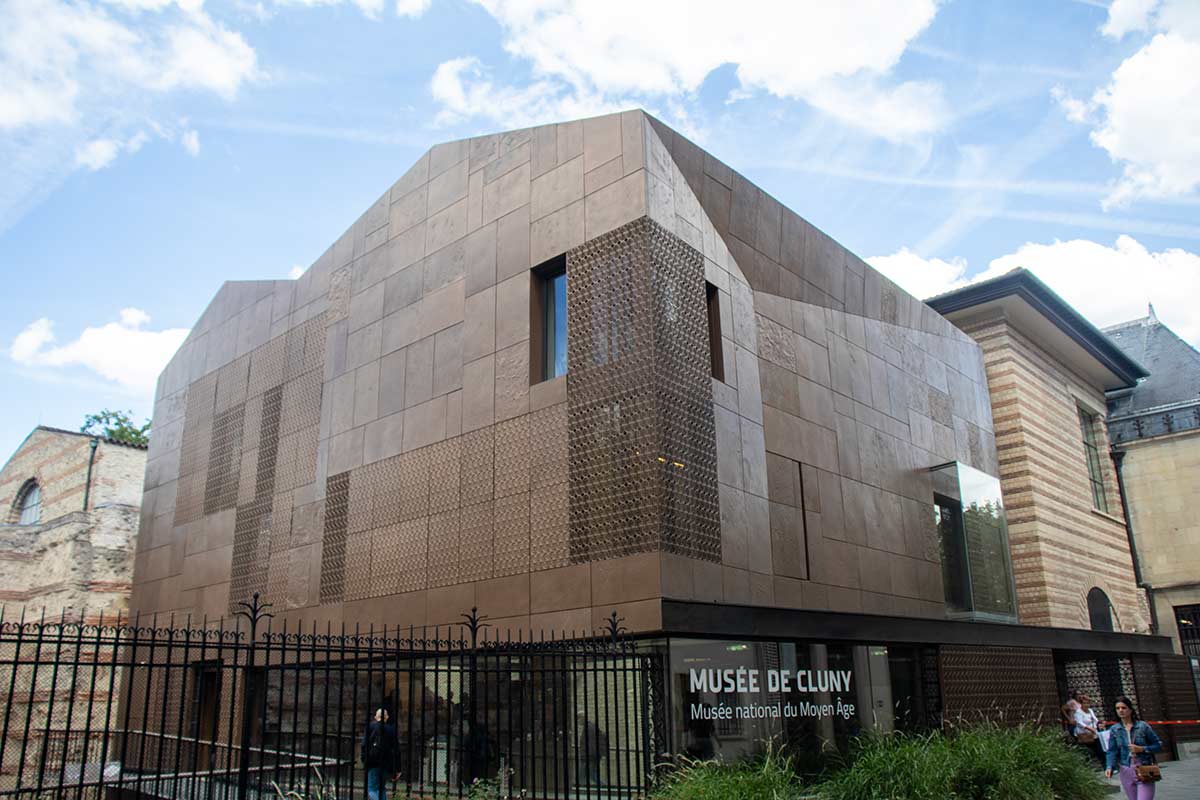 image of exterior of Cluny museum paris