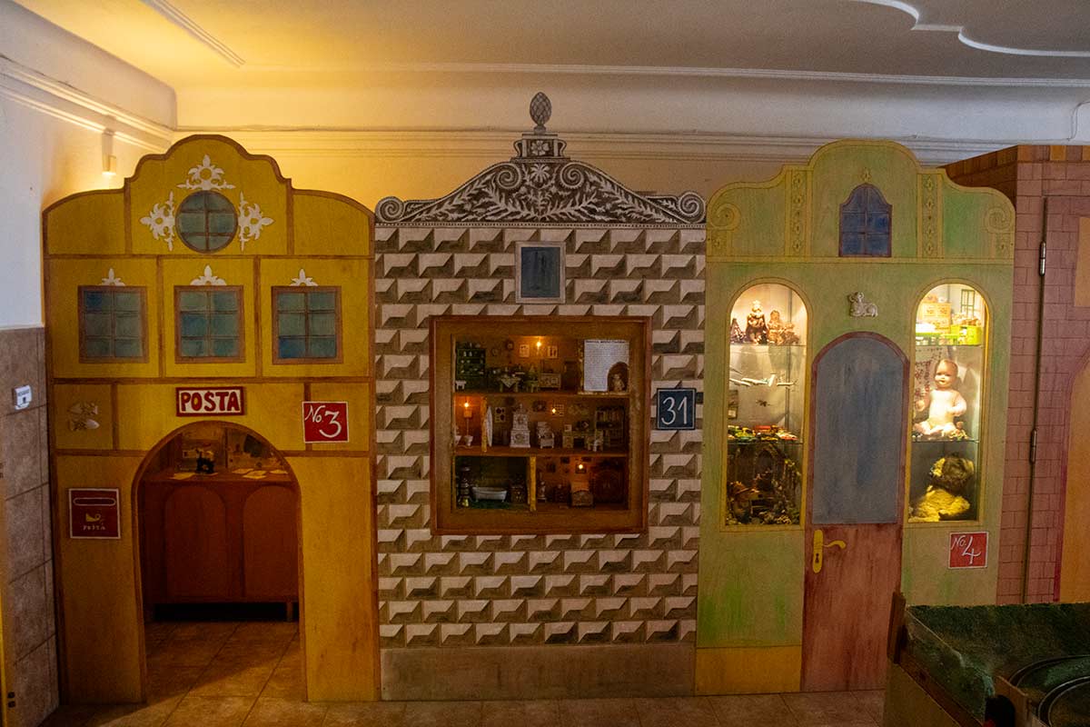 image of exhibition in telčsky dum telč czech republic