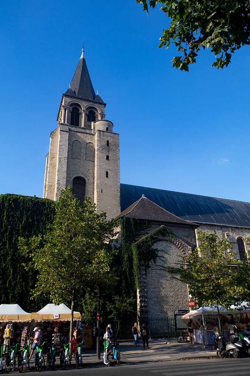 image of saint Germain des ores church Paris france